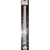 TRINGLE EXTENSIBLE OVALE 50 X 80 ET 4 SUPPORTS BLANC