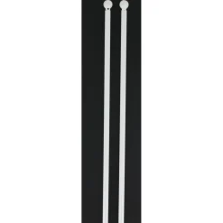 TRINGLE VITRAGE RONDE EXTENSIBLE D7 40 X 60 X 2 BLANC