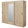 UMMI ARMOIRE 3 PORTES H.244CM