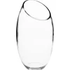 VASE BOMBE TRANSPARENT D.14.5X27.5CM