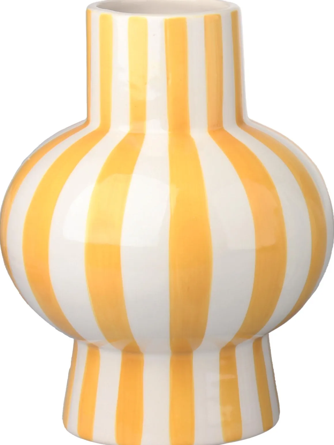 VASE CERAMIQUE LIGNE TAILLE 15.3X20CM