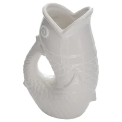 VASE CERAMIQUE POISSON OCEANIA H.25CM