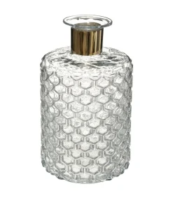 VASE 3D TOP METAL SUITE H.26.5CM