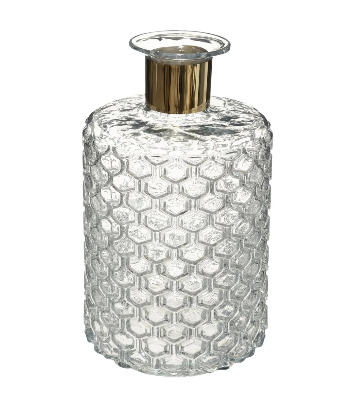 VASE 3D TOP METAL SUITE H.26.5CM
