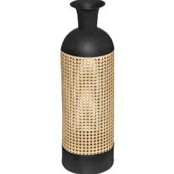 VASE METAL CANNAGE HOURIA H.60.5CM