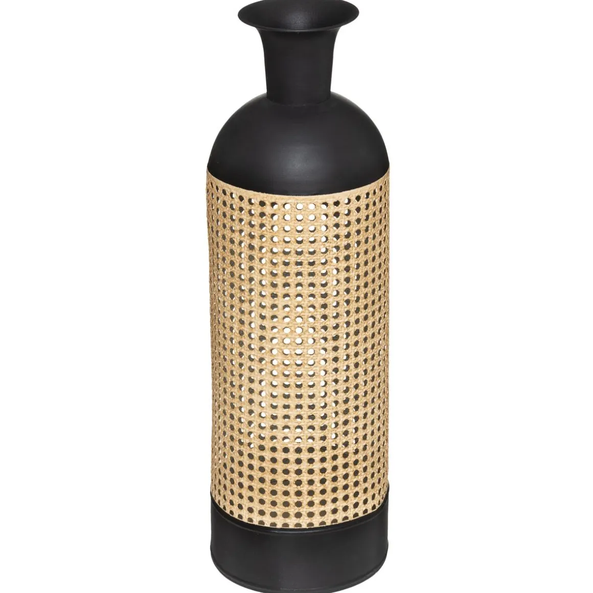 VASE METAL CANNAGE HOURIA H.60.5CM