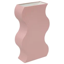 VASE METAL VAGUE CHERI ROSE H.35CM