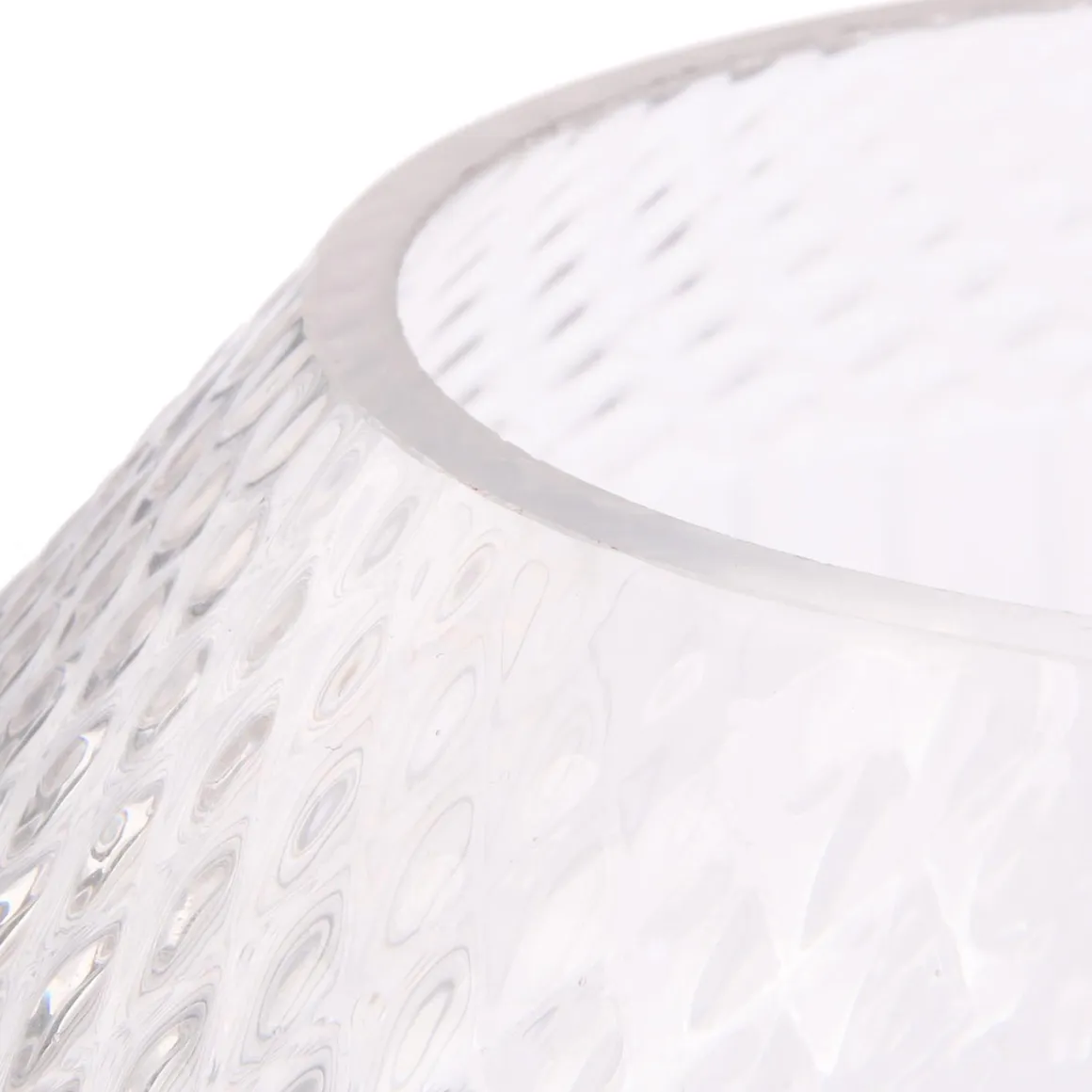 VASE ORIGAMI TRANSPARENT 20CM