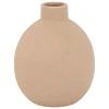 VASE RILY CERAMIQUE NUDE H.18CM