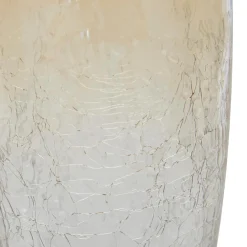 VASE VERRE CRAQUELE ALEXIS DORE H.39CM