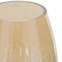 VASE VERRE CRAQUELE ALEXIS DORE H.25CM