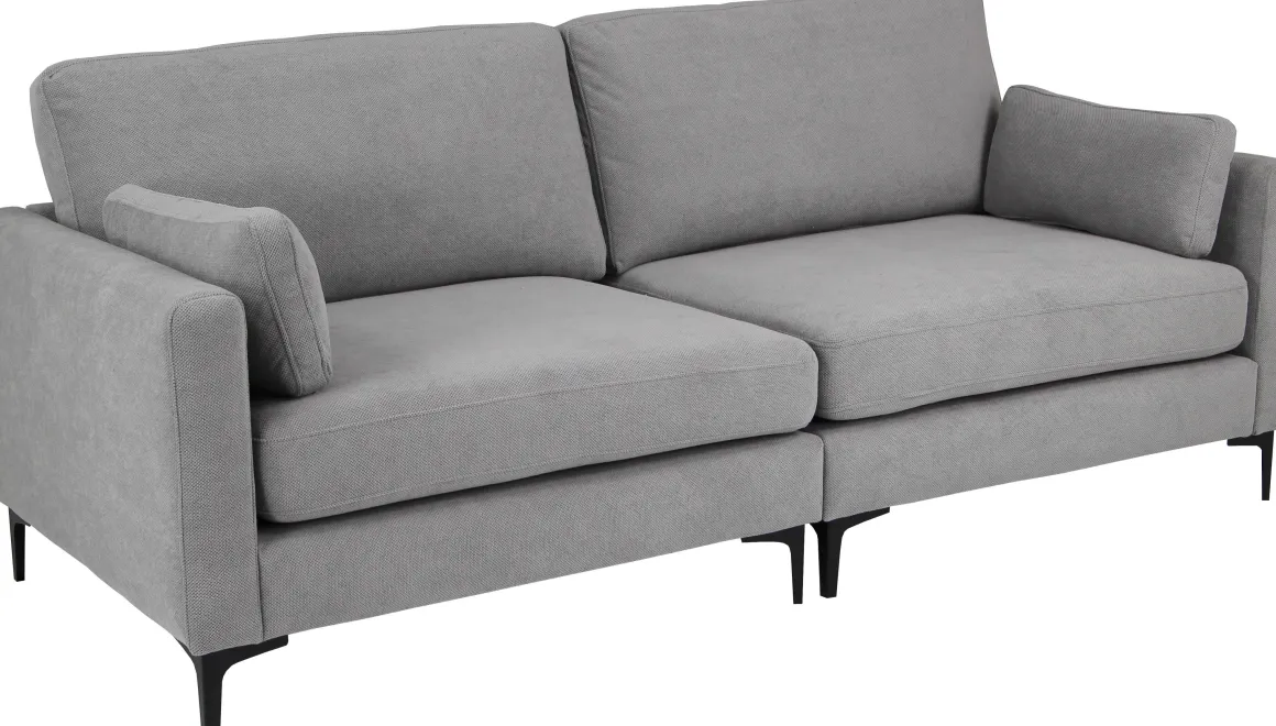 VENTI CANAPE 2 PLACES GRIS CURIO 83