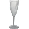 VERRE A CHAMPAGNE RELIEF 20CL TRANSPARENT