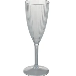 VERRE A CHAMPAGNE RELIEF 20CL TRANSPARENT