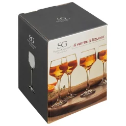 VERRE LIQUEUR ELAYA 9CL X4 PIECES