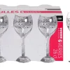 6 VERRES A PIED BULLES 24.5CL