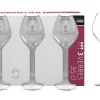 3 VERRES A PIED 35CL