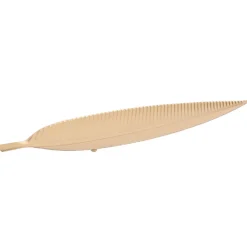 VIDE POCHE METAL FEUILLE DORE