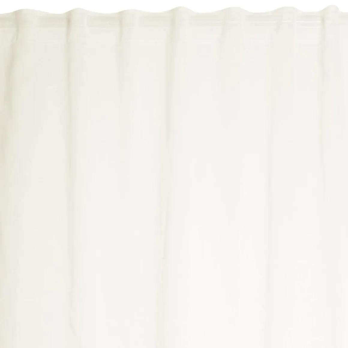 VOILAGE ACCADIA ECRU 140X280CM GALON FRONCEUR PATTE CACHEE
