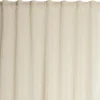 VOILAGE APOLINE ECRU 140X280CM GALON FRONCEUR PATTE CACHEE