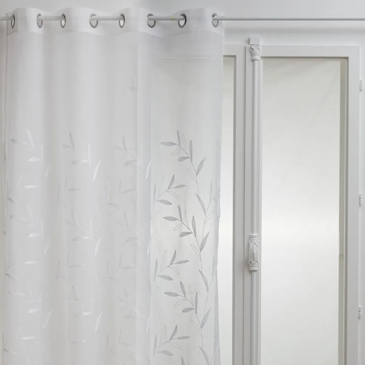 VOILAGE BRODE IZZY BLANC 140X240CM