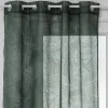 VOILAGE DEVO FEUILLE CEDRE 140X240CM