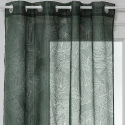 VOILAGE DEVO FEUILLE CEDRE 140X240CM