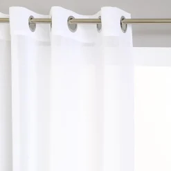 VOILAGE ETAMINE BLANC 140X240CM