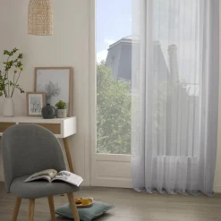 VOILAGE MOLY GRIS 135X240CM