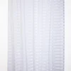 VOILAGE SATURNE BLANC 280X300CM GALON FRONCEUR PATTE CACHEE