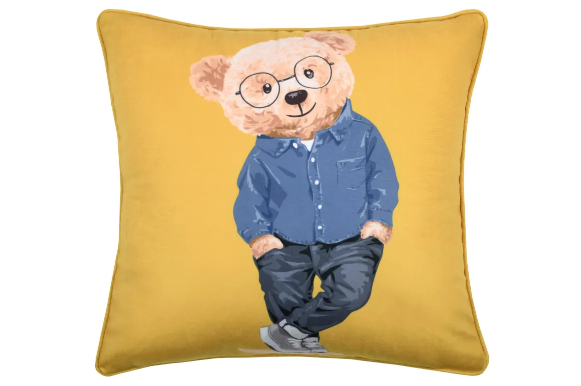 WARREN COUSSIN 45X45CM MOUTARDE