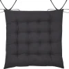 WILLOW GALETTE 38X38CM CARBONE