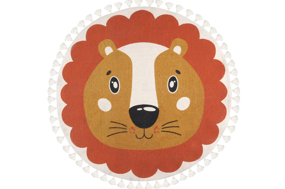 ZIMBA TAPIS DIAM 90 CM FAUVE